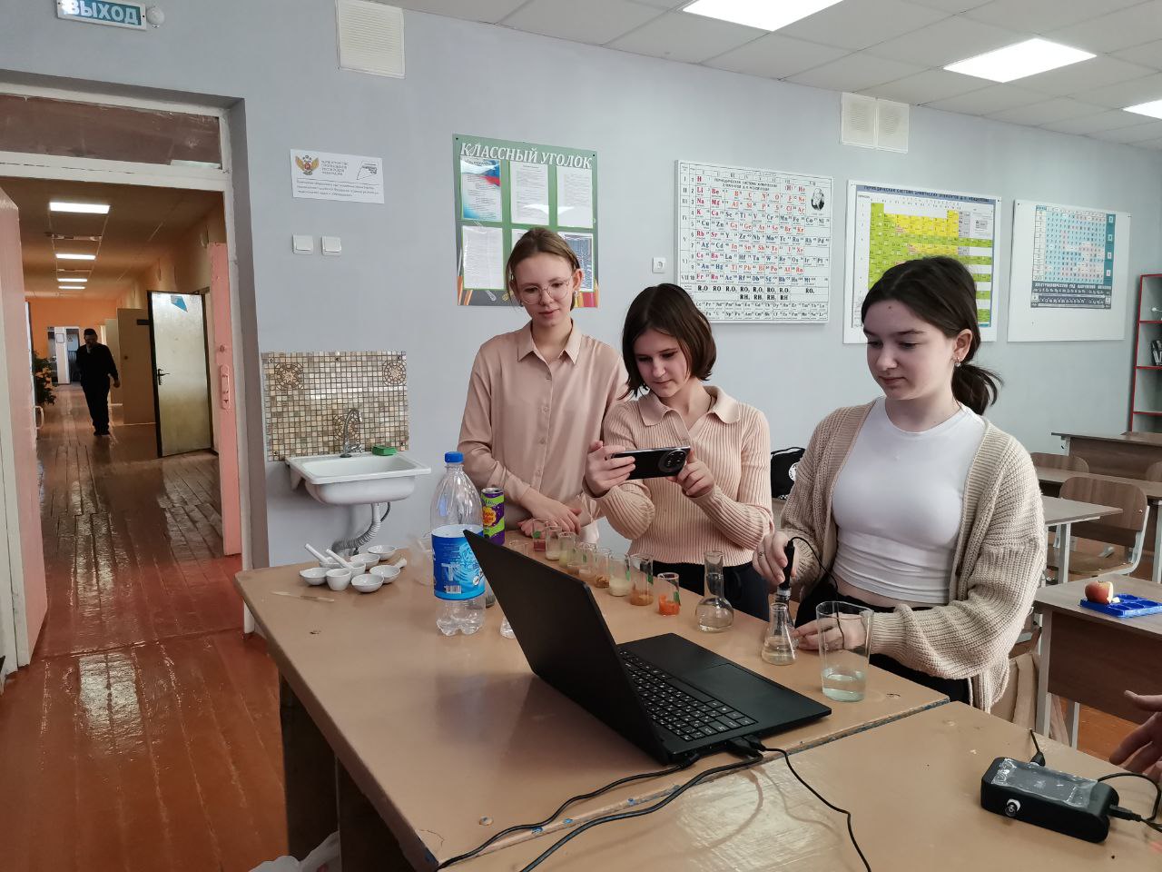 Определение кислотности среды напитков, овощей, фруктов,хлебобулочных изделий».